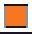 Square White Orange Toggle